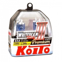 Галогенные лампы Koito Whitebeam H4 4500K 12V 60/55W (135/125W) - 2 шт.