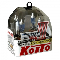 Галогенные лампы Koito Whitebeam HB4 4200K 12V 55W (110W) - 2 шт.