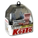 Галогенные лампы Koito Whitebeam III H3 4000K 12V 55W (100W) - 2 шт.