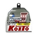 Галогенные лампы Koito Whitebeam III H8 4000K 12V 35W (70W) - 2 шт.